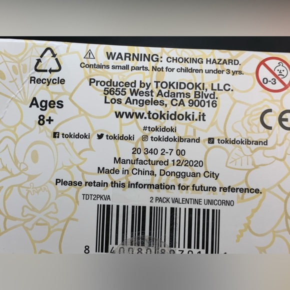 Tokidoki Unicorno Valentine Romeo & Juliet Limited Edition Set - Damaged Box** - Picture 13 of 16